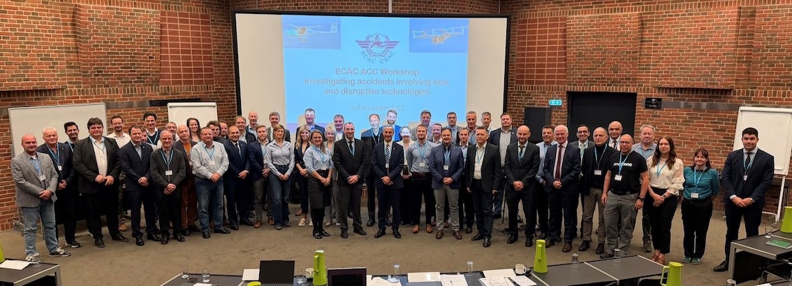 ECAC_ACC_Workshop_11_2025_naslovna 63. sastanku ECAC-ovih stručnjaka za istrage zrakoplovnih nesreća i nezgoda (AAC/63)