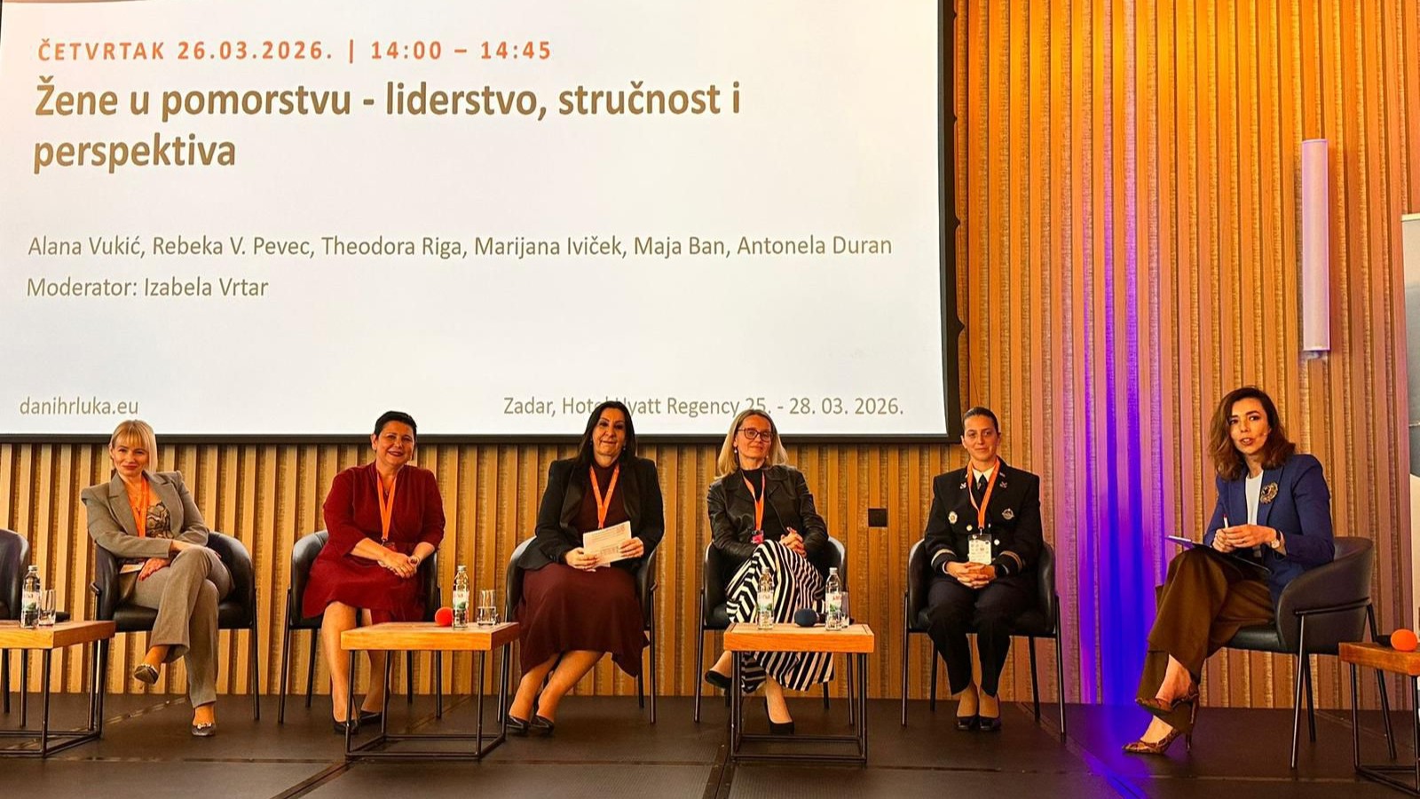 Žene u pomorstvu_26032026_Zadar „Žene u pomorstvu – liderstvo, stručnost i perspektiva“ - Dani hrvatskih luka, Zadar, 26. ožujka 2026.