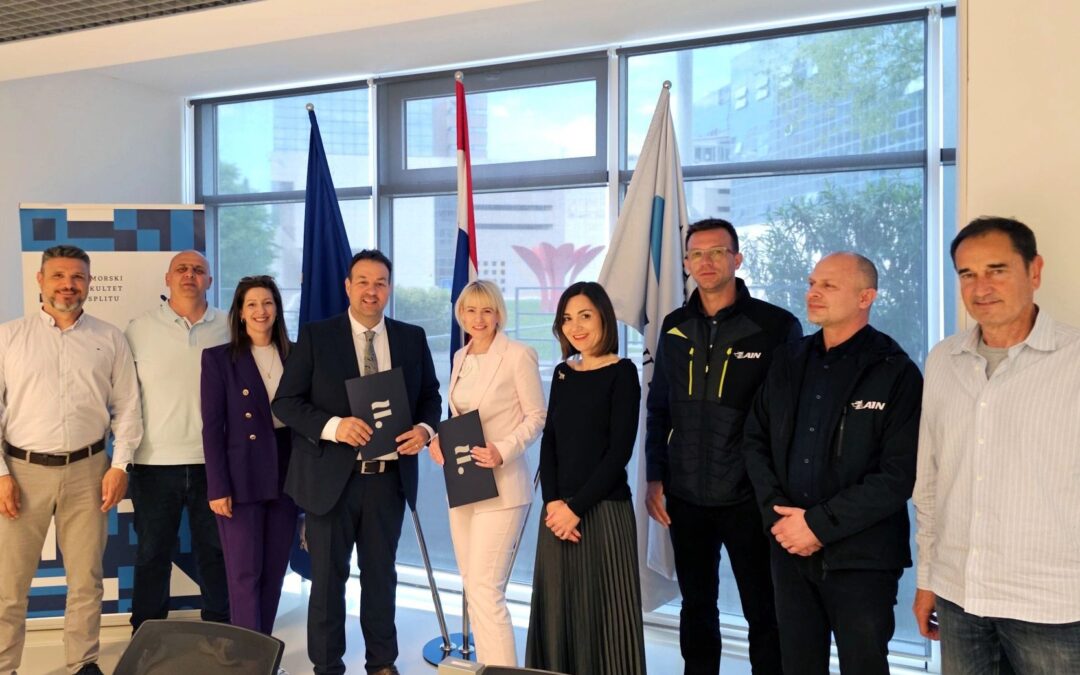 AIN sklopio sporazum o suradnji s Pomorskim fakultetom Split, 29. travnja 2026.