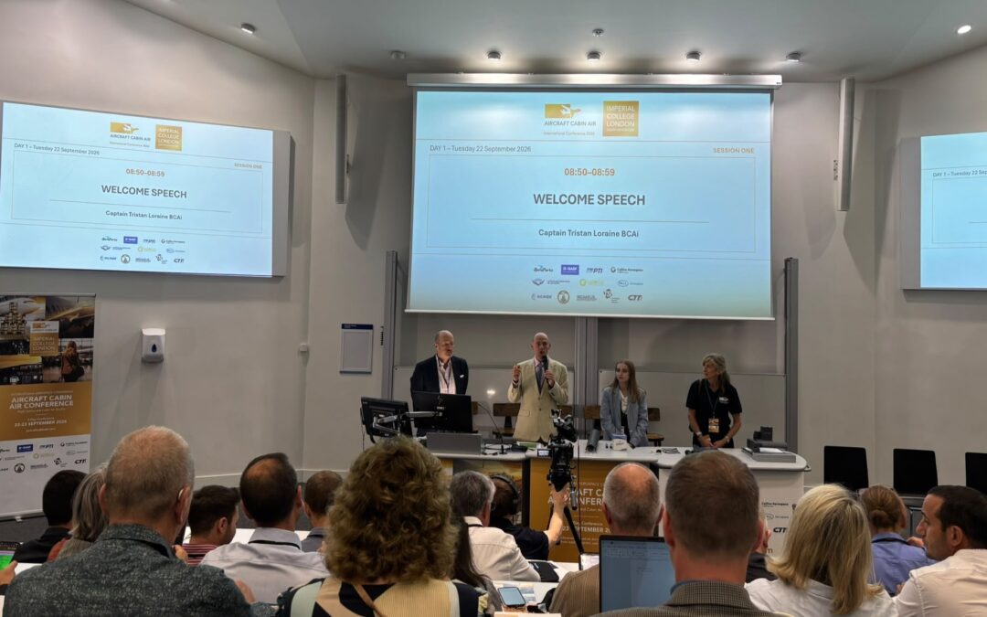 Sudjelovanje na međunarodnoj konferenciji Aircraft Cabin Air Conference 2026, održanoj 22. i 23. rujna 2026. godine u Londonu